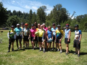 Lunch stop at Flaming Geyser State Park