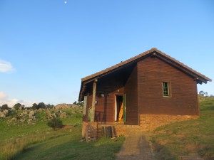 Our cabin at the Malotoja Nature Reserve in Swaziland