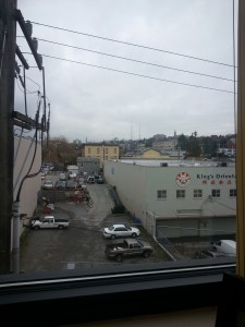 View from my office window